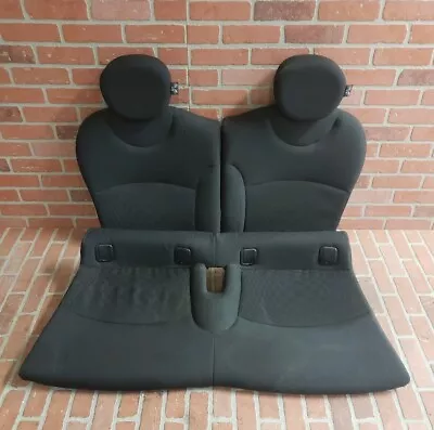 2007-2013 Mini Cooper R55 R56 Rear Back Seat Cushion Set Cloth Black Oem • $100