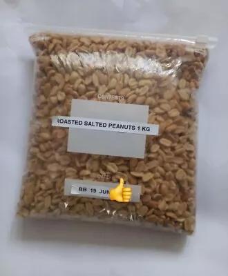 Roasted Salted Peanuts (Best Quality Taste ) 1 KG  So Yummy. • £10.96