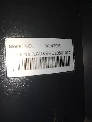 Vizio 47  Tv Model No. VL470m • $70