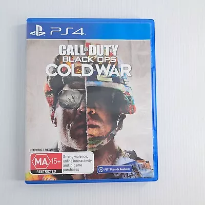 Call Of Duty Black Ops Cold War Sony PlayStation PS4 Game. LLM1T • $29.95