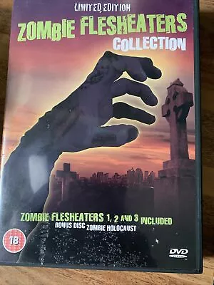 Zombie FleshEaters Limited Edition 4 Disc DVD Boxset In Good Condition • £19.99