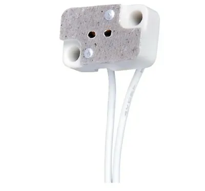 🤡💡 6 Pack G4 GX5.3 Lamp Holder Rectangular Porcelain Socket For MR16 MR11 LED  • $14.77