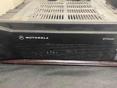 MTR2000 VHF 100 Watt Repeater T5766A FO306B Good Condition With Preselector • $1199.99