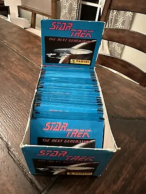 $1.99 • Buy (1) Sealed Pack 1987 Star Trek Next Generation Panini Stickers