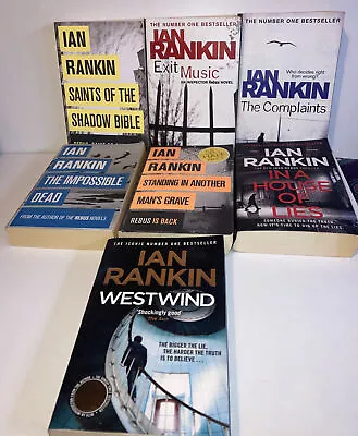 Ian Rankin Book Collection X 7 Rebus Vgc  • £13.99