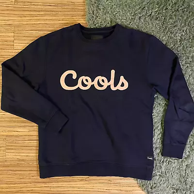 Barney Cools Navy Pullover Sweatshirt Size M • $30