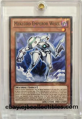 Yu-Gi-Oh! MEKLORD EMPEROR WISEL SP13-EN047 Starfoil Rare Star Pack 2013 🍒 • $1.99