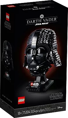 $139 • Buy LEGO STAR WARS 75304 Darth Vader Helmet BRAND NEW Use Code SNSOMARC