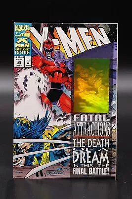 X-Men (1991) #25 Andy Kubert Wraparound Green Gambit Hologram Cover Magneto NM- • $10