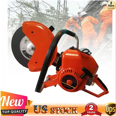 $239 • Buy  Petrol Demolition Saw Concrete Cut Off Saw & Blade Disc Dry Demo Road Cutter