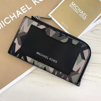 Michael Kors Coin Case Camouflage Purse Wallet Commuter Pass • $215.42