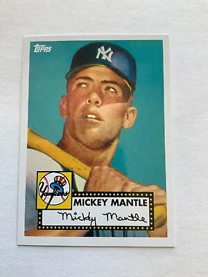 2010 Topps The Cards Your Mom Threw Out / Mickey Mantle #311 Original Back SP♨️f • $149.99