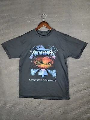 Metallica Master Of Puppets T-shirt Size Large 2017 Bravado Metal Art Strings • $25.58