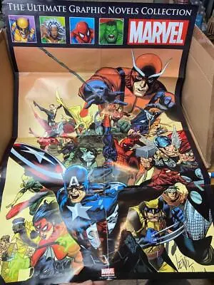 Discovering The Best Of Marvel Comics Ultimate Graphic Novels Collection Poster • £4.95