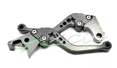 $33 • Buy Black Adjustable Levers Yamaha R6 2005-2016, R1 2004-2008 #LV103#