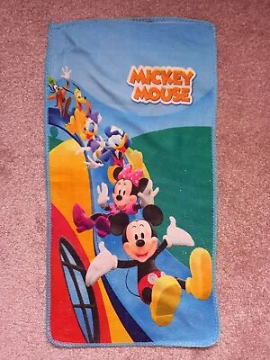 Mickey Mouse And Friends Mini Flannel / Towel. 48cm X 26cm • £4.99
