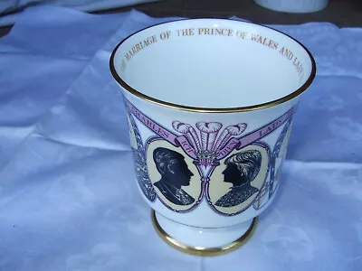 Coalport Charles And Diana Marriage Goblet L/E 563/2000 • £12