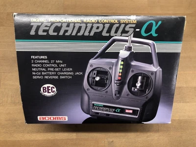 £150 • Buy Acoms Techniplus-a 2 Channel Radio Control Unit Transmitter Servo’s BNIB Rare