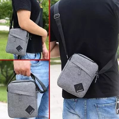 Mochila Casual Para Hombres Bolso Bandolera Impermeable Bolsa De Un Solo Hombro • $16.99