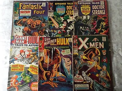 $18.50 • Buy 6 Marvels 1960's X-men Fantastic Four Tales To Astonish Strange Tales
