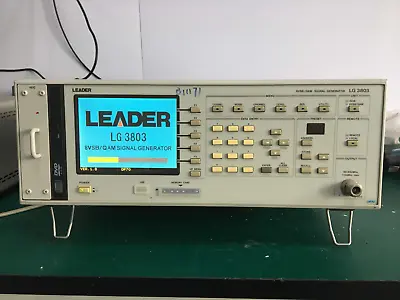 1PC 100% Test LEADER LG3803 8VSB/QAM (DHL Or EMS 90days Warranty) #H794L DX   • $1998