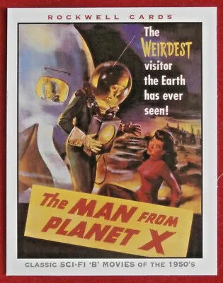 Classic Sci-Fi  B  Movie Posters - Card #10 - THE MAN FROM PLANET X (1951) • $6.20