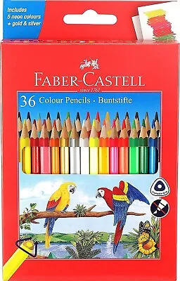 Faber Castell 48 Triangular Colour Pencils • $19.67