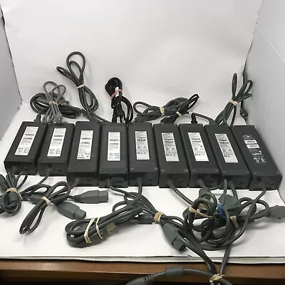 $199.99 • Buy Lot Of 9 Microsoft Xbox 360 150W 175W 200W AC Adapter 12V Power Supply Brick