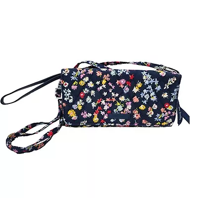 Vera Bradley RFID Wallet Crossbody Scattered Wildflowers 25006-R48 8.5x4.5x1.5 • $19.99