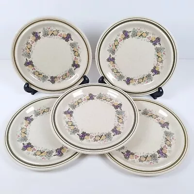 £29.39 • Buy Royal Doulton Lambethware Harvest Garland Salad Plates 21.5cm England X 5