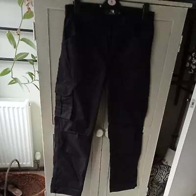 Millstone 34R Unisex Black Work Trousers • £3.50