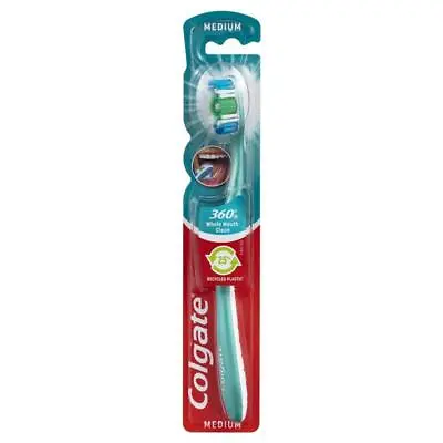 Colgate 360 Whole Mouth Clean Compact Head Toothbrush Medium • $4.99