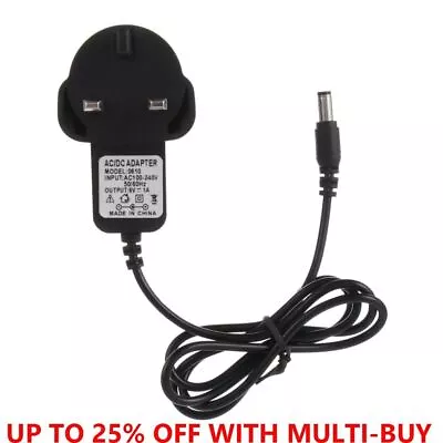 £5.45 • Buy UK 6V 1A AC/DC Power Supply Adapter Charger Plug Mains Transformer For Toy Car