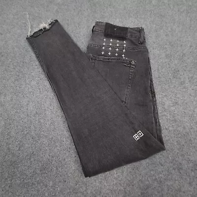 Ksubi Jeans Mens 29 Black Skinny VAN WINKLE Denim Cotton Pants Causal Size 29 • $32.54