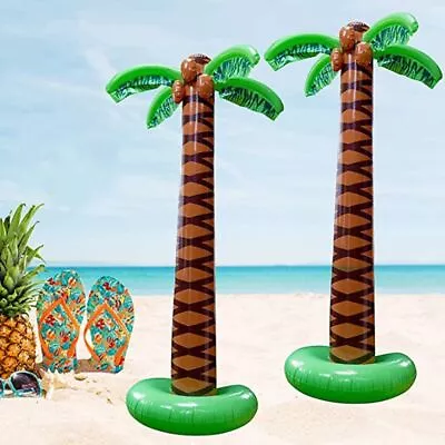 Photo Props Coconut Trees Beach Party Decor Tropical Palm Tree Inflatable Toys • $35.61