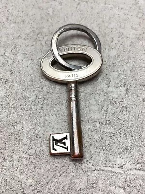 LOUIS VUITTON Porte Cles Travel Key Ring Holder Bag Charm Silver M67143 • $115.90