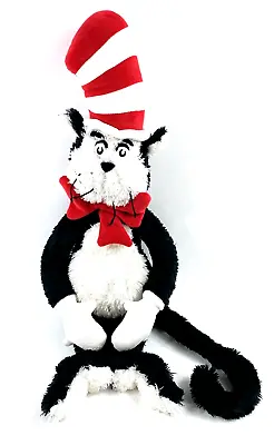 $12.99 • Buy Dr. Seuss Cat In The Hat 30  Soft Plush  2002 Manhattan Toy