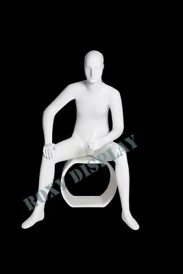 Male Fiberglass Eye Catching Abstract Mannequin Dress Form Display #MD-XDM06 • $179