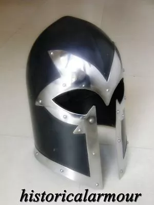 Medieval Knight Armor Helmet Larp Hm365 Fantasy Replica Reenactment Prop Gift / • $102.14