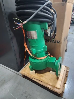 $4900 • Buy Pentair Myers Submersible Sewage Pump 5hp 4 Outlet 22851F00A 4R50M4-21 
