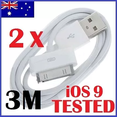 $8.79 • Buy 3M USB Data Sync Charger Cable For IPhone 4 4S 3GS IPad 2 3 IPod Touch Cord