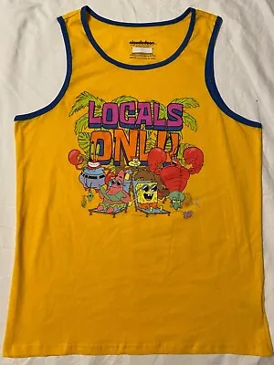 SpongeBob Squarepants Movie PATRICK MEN'S New SLEEVELESS Tank Top T-SHIRT L@@K! • $10.99