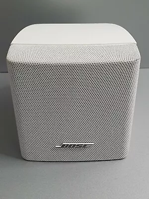 Bose Single Cube White Speaker Genuine Original Bose Made #D • $59.95