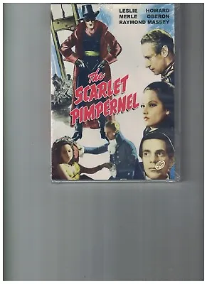 $5 • Buy DVD The Scarlet Pimpernel Leslie Howard Merle Oberon Raymond Massey B&W...SEALED