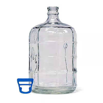 Home Brew Ohio 5 Gallon Glass Carboy With Carboy Handle • $69.99