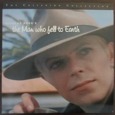 The Man Who Fell To Earth (1976) - Criterion Laserdisc - Nic Roeg David Bowie  • $44.95
