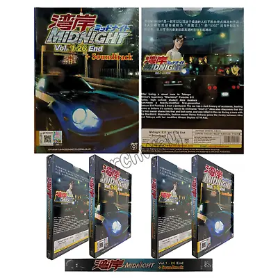 Wangan Midnight DVD Anime Vol. 1-26 End Complete English Subtitle All Region • $35.46