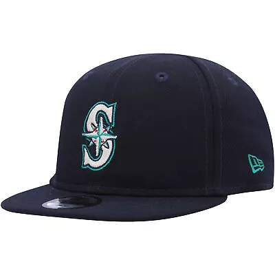 Infant New Era Navy Seattle Mariners My First 9FIFTY Adjustable Hat • $23.99