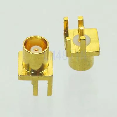 1pce Connector MCX Female Jack Solder 1.4mm PCB Clip Edge Mount • $0.99