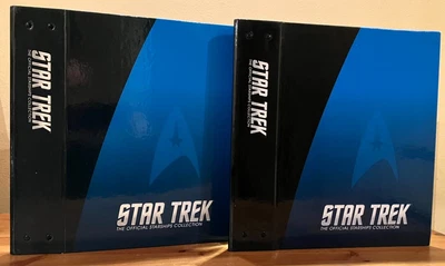 £9.99 • Buy STAR TREK Eaglemoss The Official Starships Collection Magazine Binders/FoldersX2